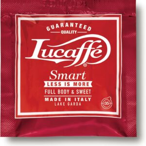Lucaffè Rossa Gourmet Dispenser 100 cialde 35m