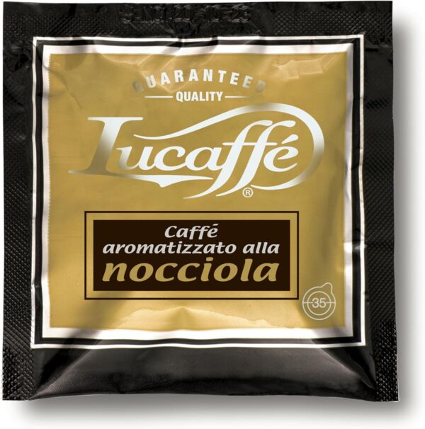 Lucaffè Nocciola Dispenser 100 cialde 35m