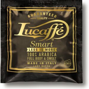 Lucaffè Nero Gourmet Dispenser 100 cialde 35m