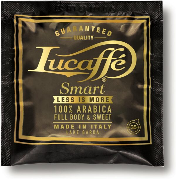 Lucaffè Nero Gourmet Dispenser 100 cialde 35m