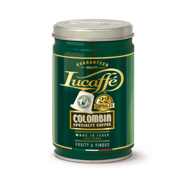 Lucaffè Colombia Specialty Coffee barattolo 22 capsule