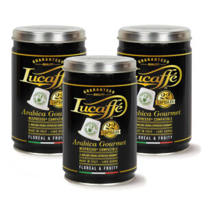 Lucaffè Arabica Gourmet barattolo 22 capsule - 3 pezzi