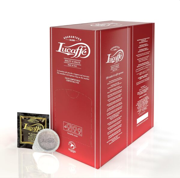 Lucaffè Mr. Exclusive 100% Arabica Dispenser 150 cialde 44m